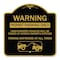 Signmission Permit Parking Only Unauthorized Vehicles Will Be Towed at Vehicle Owners Expense To, BG-1818-23309 A-DES-BG-1818-23309 - alternate 1
